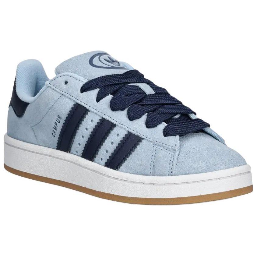 Adidas originals campus soft comfort противоскользящие износостойкие бордшорты с низким верхом женские синие