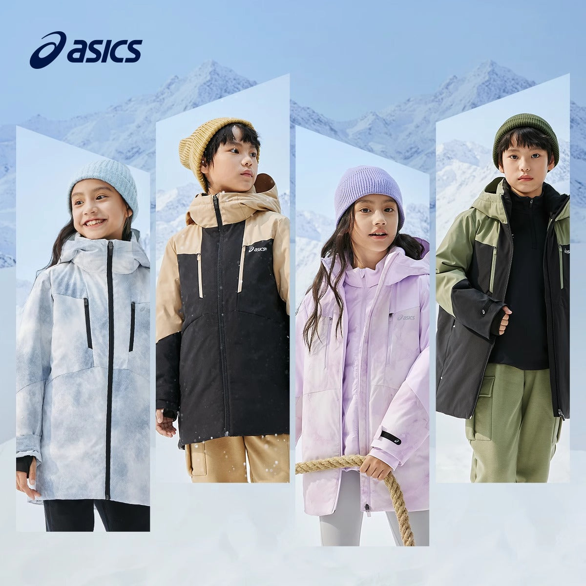 Пуховик детский Asics Parka