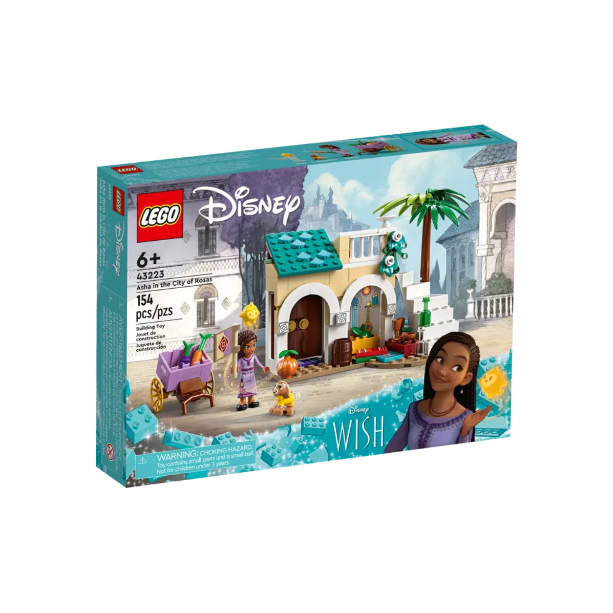 LEGO Disney seriyasi: Rosetowndagi Asha (43223)