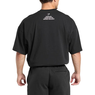 Gymshark David Bootleg erkaklar futbolkasi