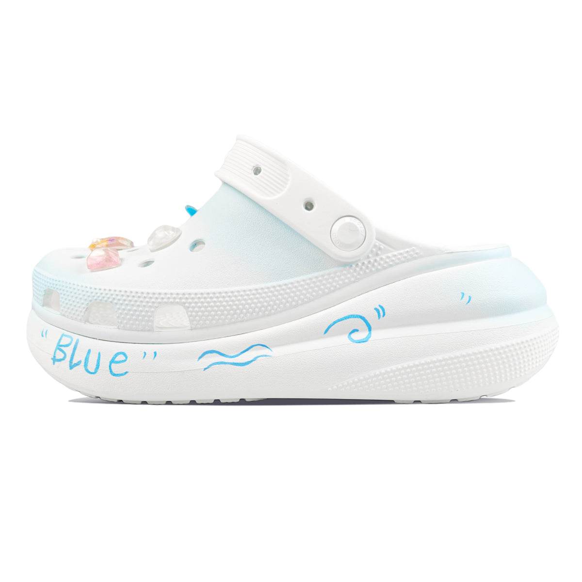 Шлепанцы женские Crocs Crush Clog EVA Ocean - Boxette Shop