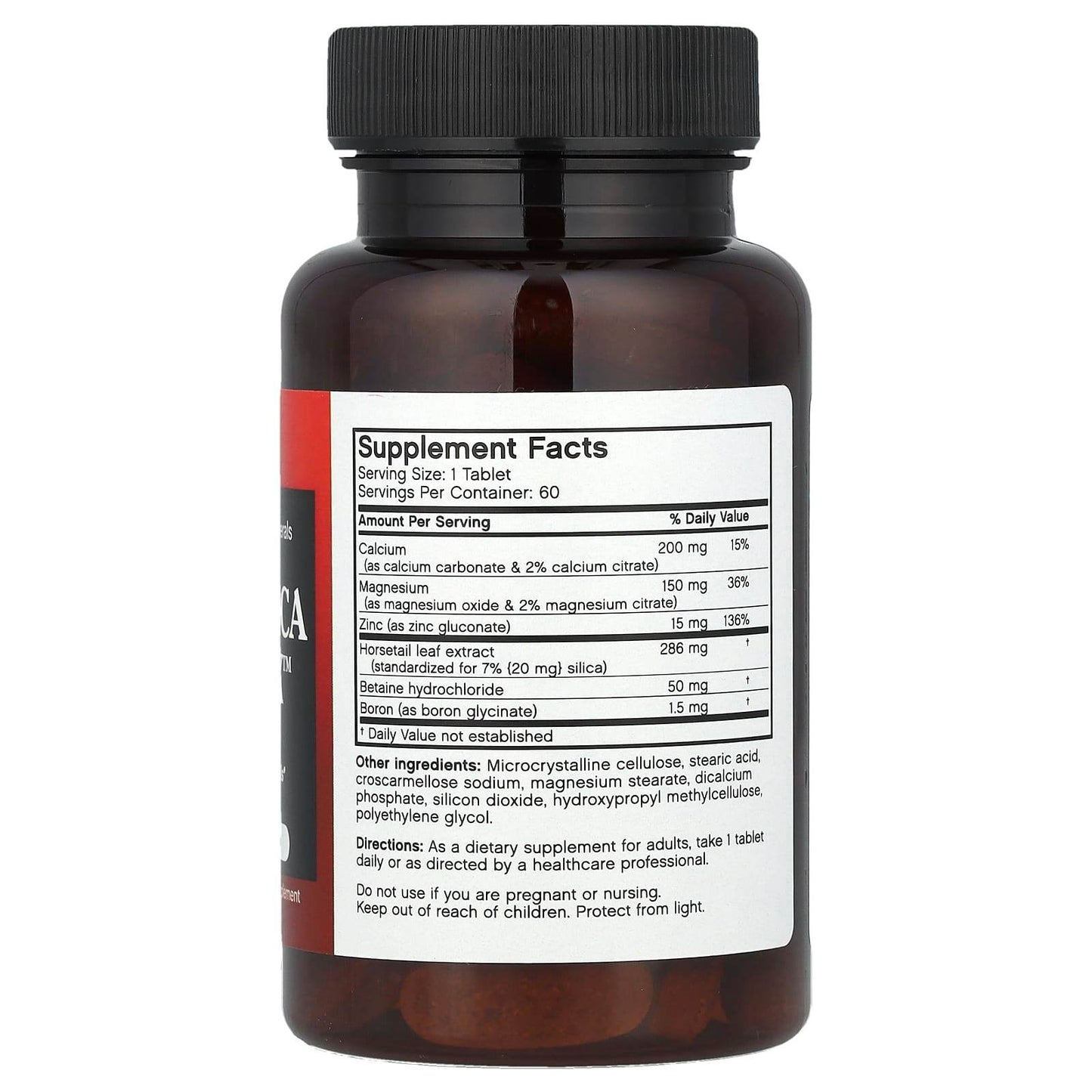 Пищевая добавка Futurebiotics Super Silica Complex, комплекс с диоксидом кремния, 60 таблеток - Boxette Shop