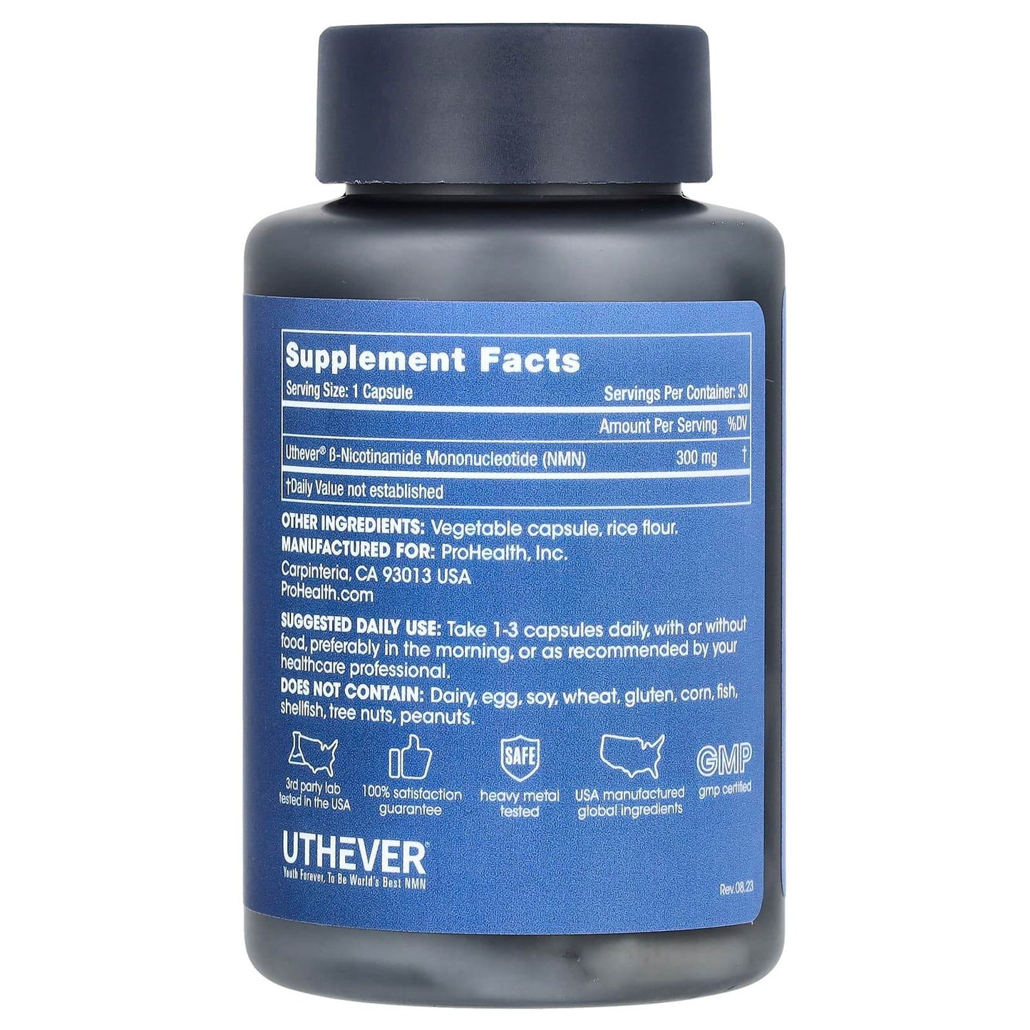 БАД ProHealth Longevity, NMN Pro 300, 300 мг, 30 капсул - Boxette Shop