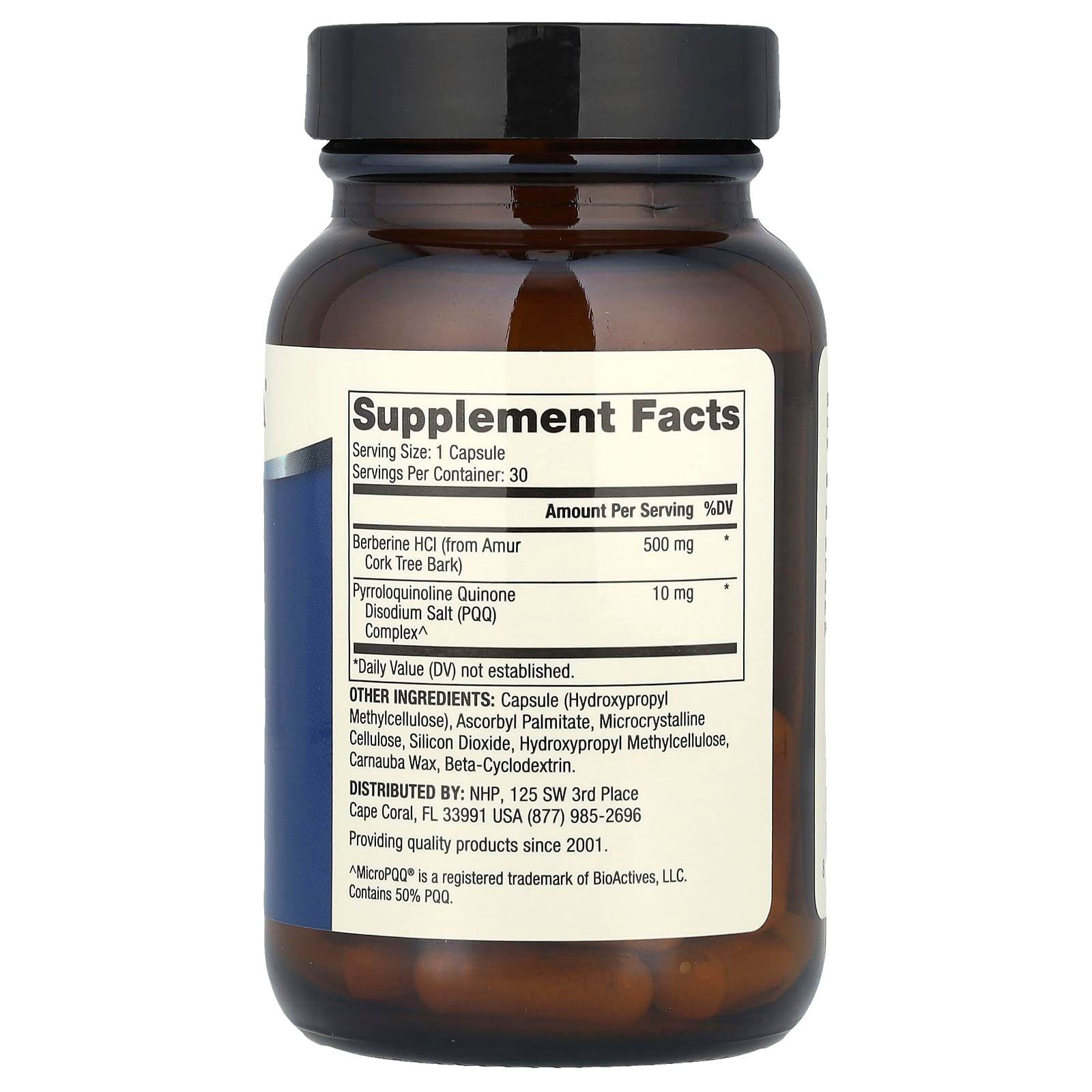 Пищевая добавка Dr. Mercola Berberine and MicroPPQ - Boxette Shop