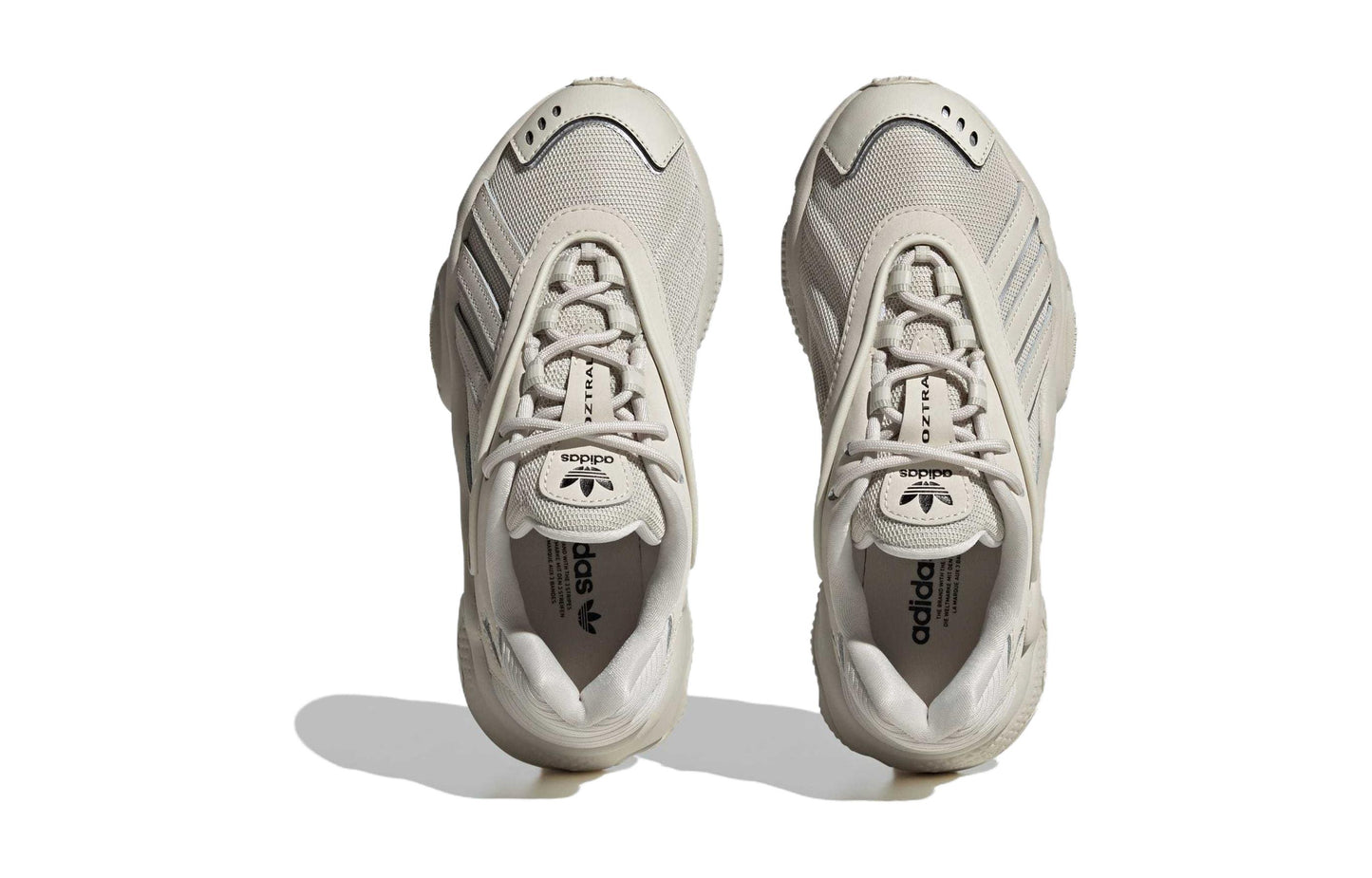 Adidas originals oztral спортивная удобная универсальная детская повседневная обувь серого цвета