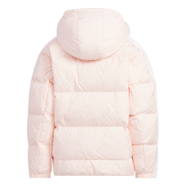 Adidas down jacket sportswear light sport long sleeve fitted comfort hooded duck down kids' model