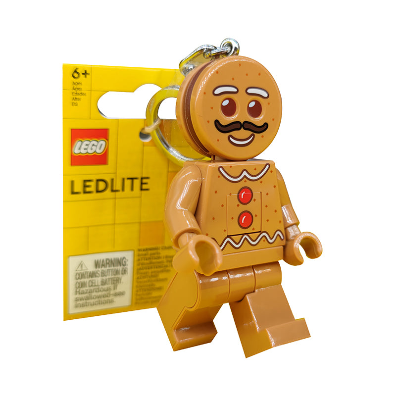 LEGO Keychain: "Gingerbread Man" (KE182H)