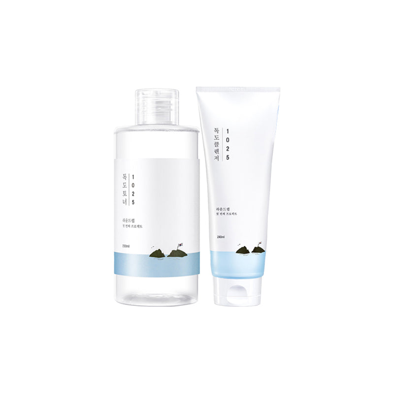 Zoen lay dokdo toner & cleanser set очищение и увлажнение