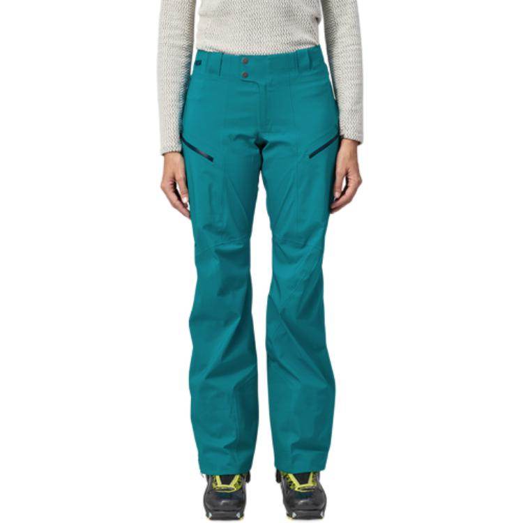 Patagonia powder town pants - короткие длинные повседневные водонепроницаемые дышащие лыжные брюки мужские однотонные - Boxette Shop