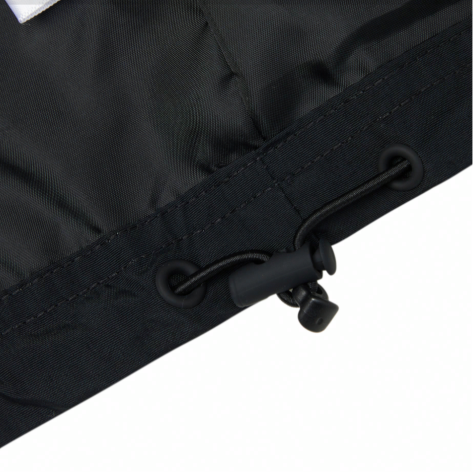 Yangi balansli sport torli kapüşonli kamzul qora ko'ylagi