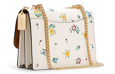 Сумка женская Coach Klare 21 Floral Print Flap Chain - Boxette Shop