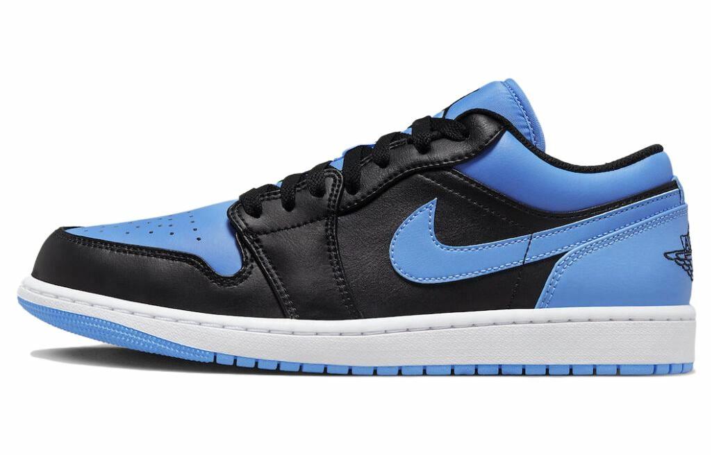 Erkaklar Jordan Air Jordan 1 past "University Blue" krossovkalari