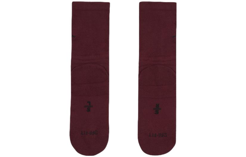 Jordan Erkaklar uchun nafas oladigan, yumshoq va qulay sport paypoqlari 1 juft olcha yog'och qizil