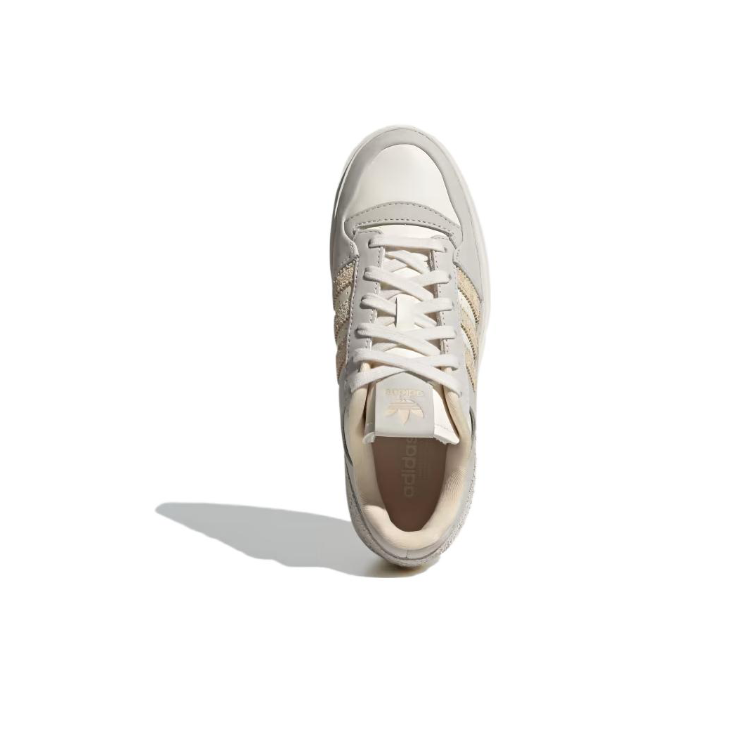 Adidas originals forum удобные и универсальные легкие бордшорты с низким верхом женские серо-белые