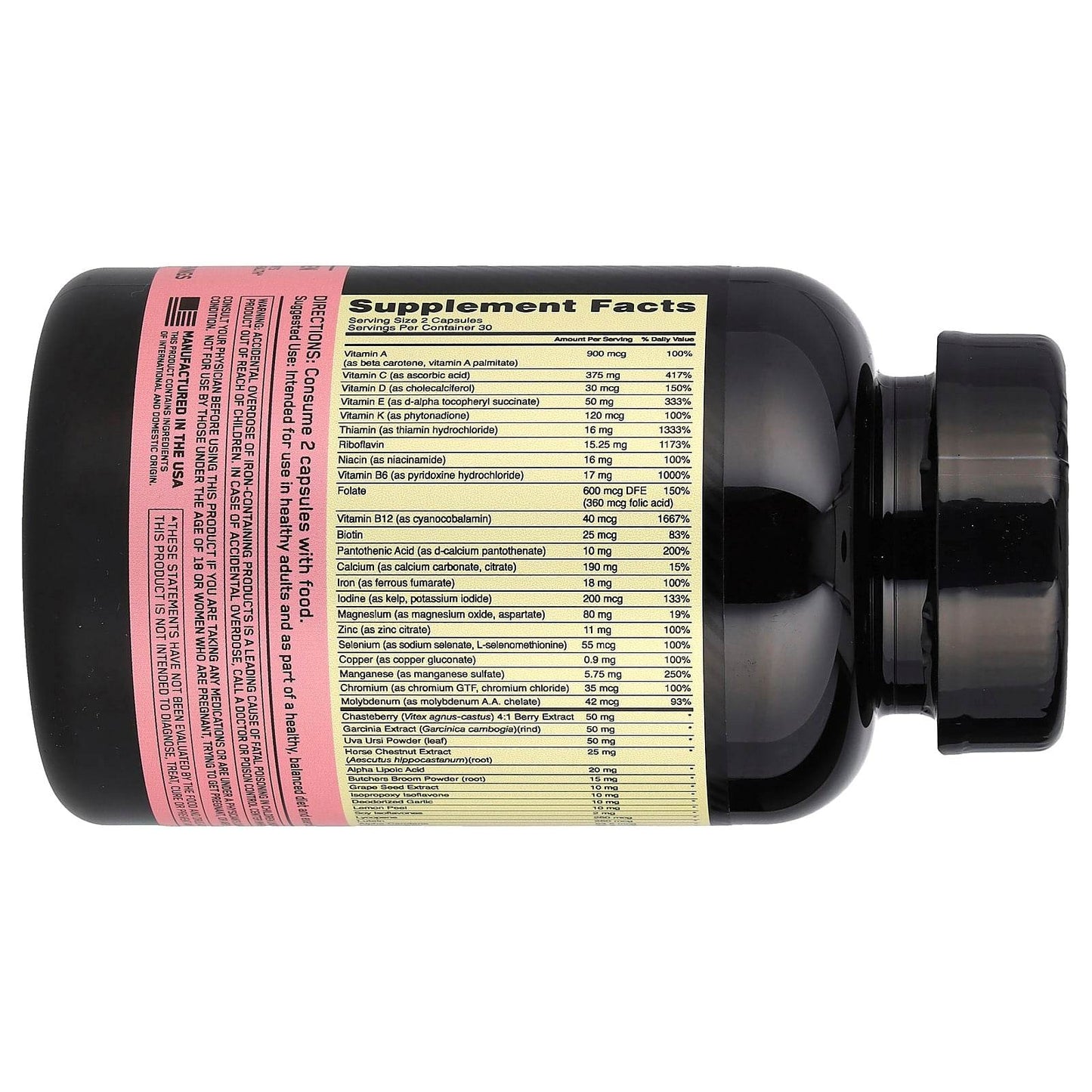 БАД Optimum Nutrition Opti-Women, мультивитаминная добавка для женщин, 60 капсул - Boxette Shop