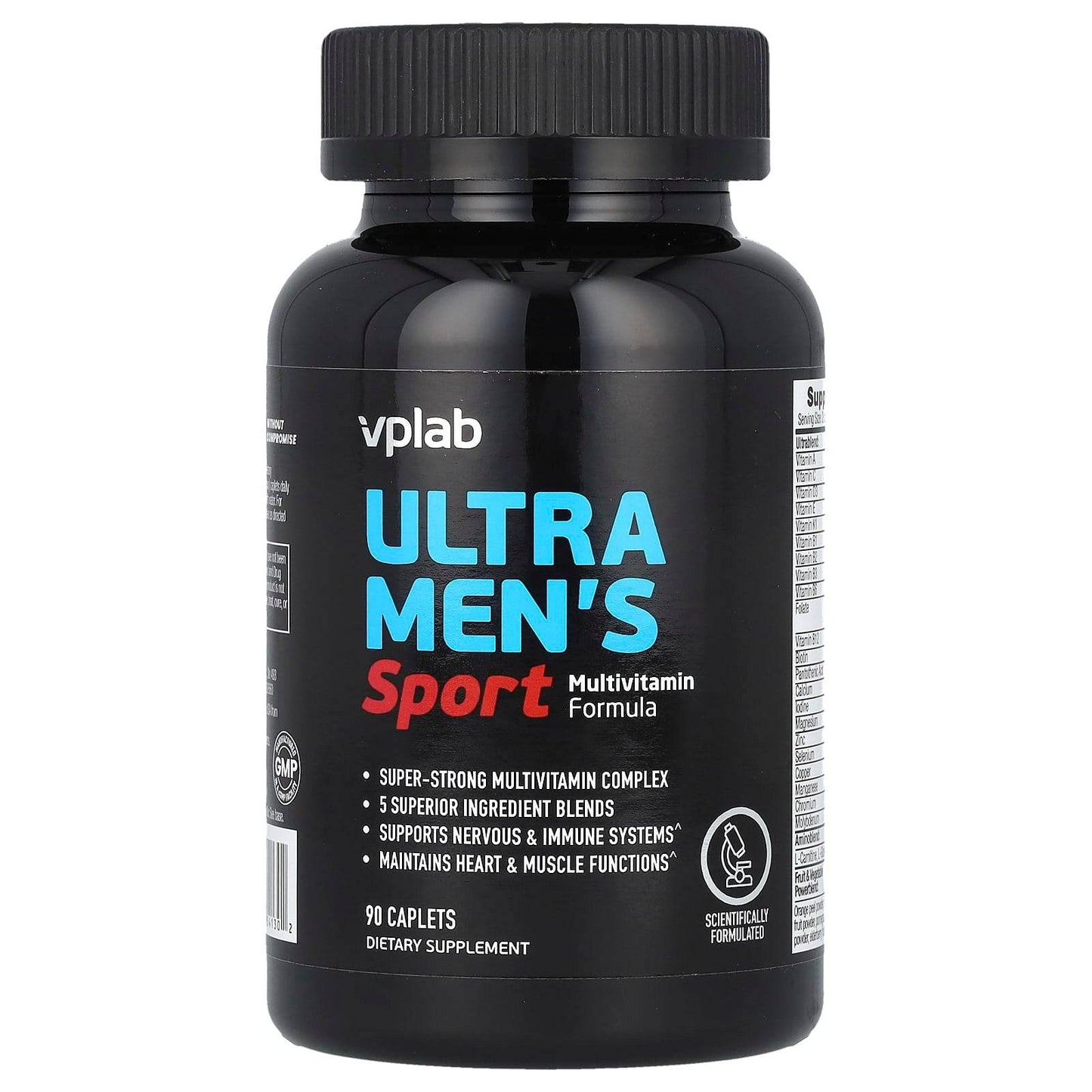 БАД Vplab Ultra Men’s, мультивитамины для мужчин, 90 капсул - Boxette Shop