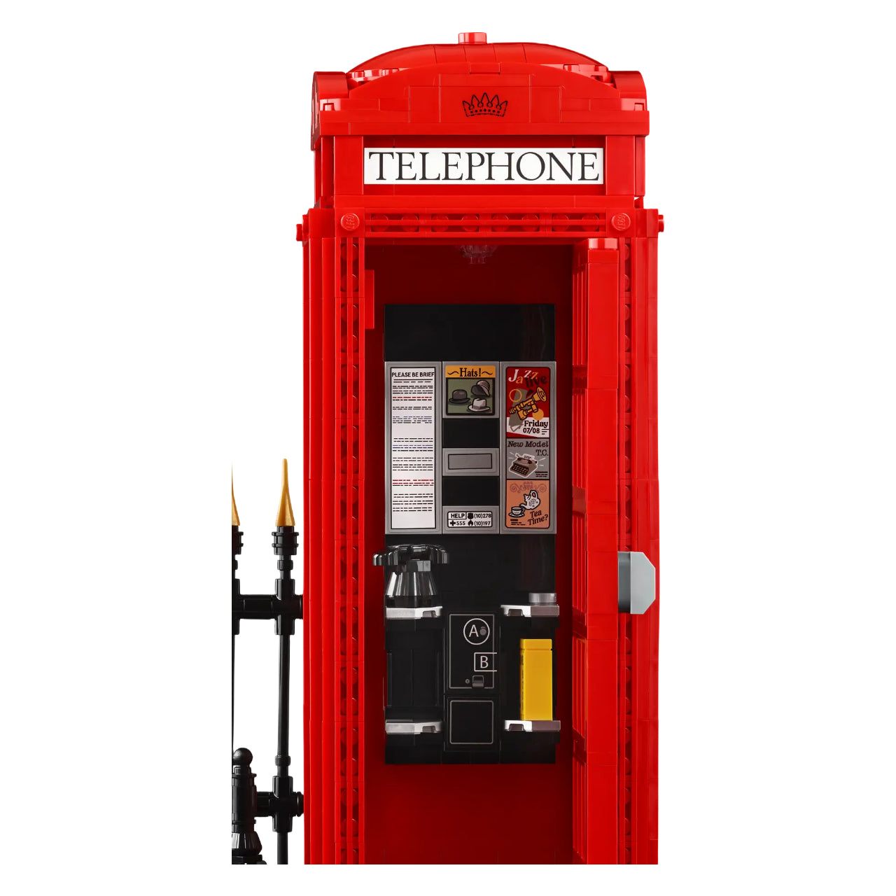 LEGO Ideas London qizil telefon qutisi (21347)