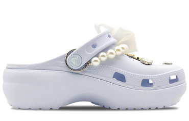 Шлепанцы женские Crocs Classic Platform Clog Pearl Mirage - Boxette Shop