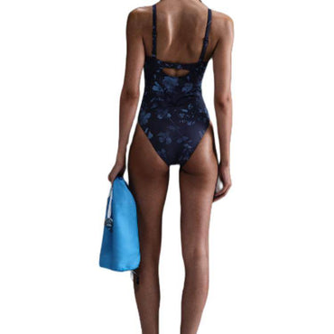 Купальник женский Nike Floral V-Neck Triangle - Boxette Shop