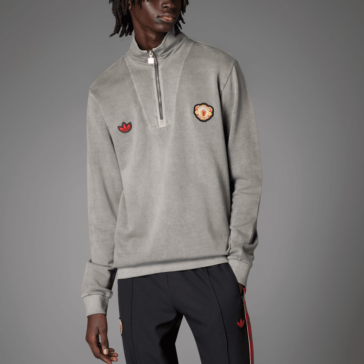 Свитшот мужской Adidas Originals Manchester United Terrace Icons - Boxette Shop