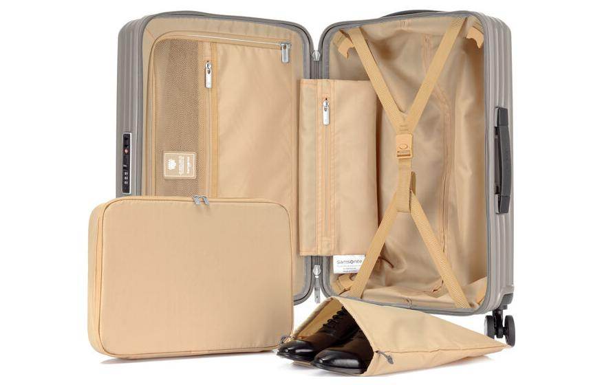 Чемодан Samsonite Enow Stripe - Boxette Shop