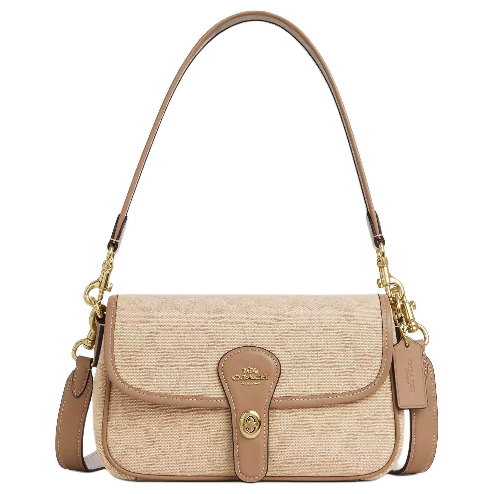 Сумка женская Coach Hadley Old Flower Flap Knob Closure - Boxette Shop