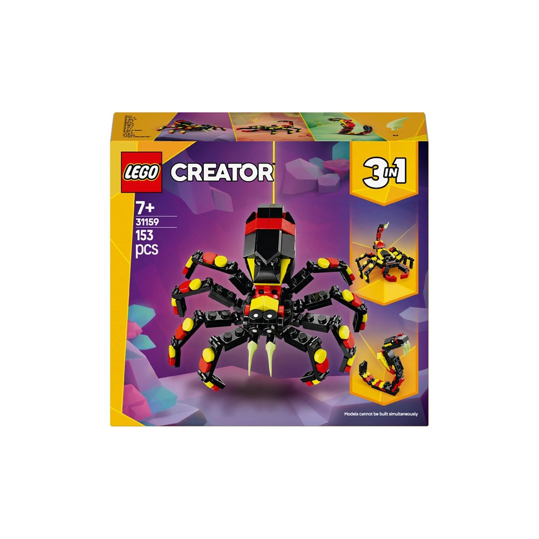 LEGO "Yovvoyi tabiat: ajoyib o'rgimchaklar" (31159)