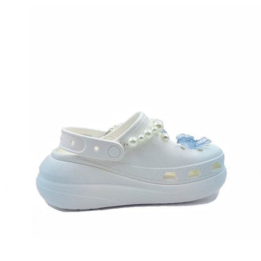 Шлепанцы Crocs Crush Clog Butterfly Blue EVA - Boxette Shop