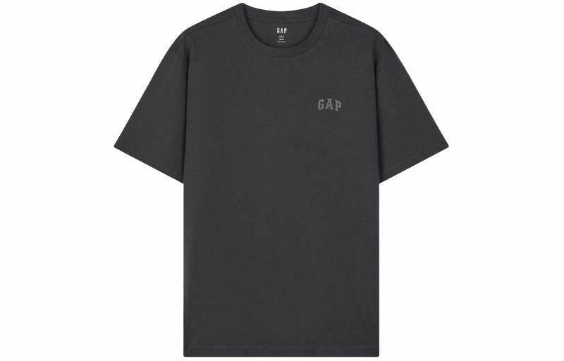 Gap сплошной цвет casual свободные кожи дружественные круглый вырез короткий рукав футболки для мужчин и женщин - Boxette Shop