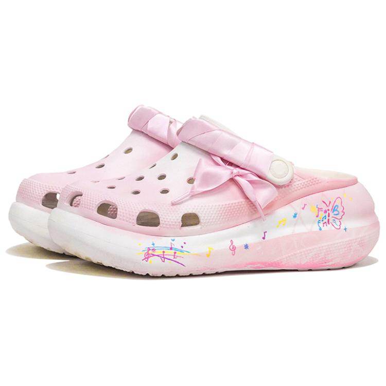 Шлепанцы женские Crocs Crush Clog Melody Butterfly Shadow EVA - Boxette Shop