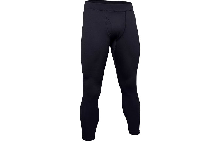 Under armour base 4.0 леггинсы сплошной цвет открытый плотный внутренний упакованные спортивные брюки мужские черный