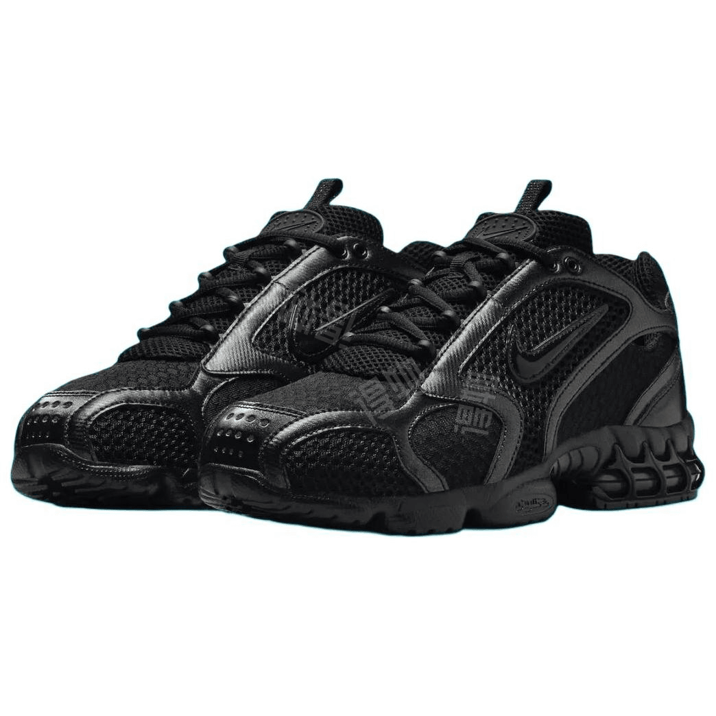 Nike air zoom spiridon cage 2 удобная износостойкая низкопрофильная повседневная обувь мужская черная - Boxette Shop