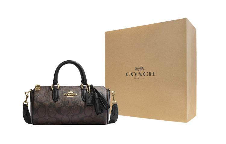 Сумка женская Coach Lacey 19 Classic Old Flower Zip - Boxette Shop
