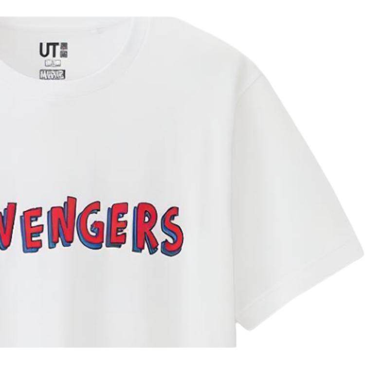 Футболка Uniqlo X Jason Polan Letter Print - Boxette Shop
