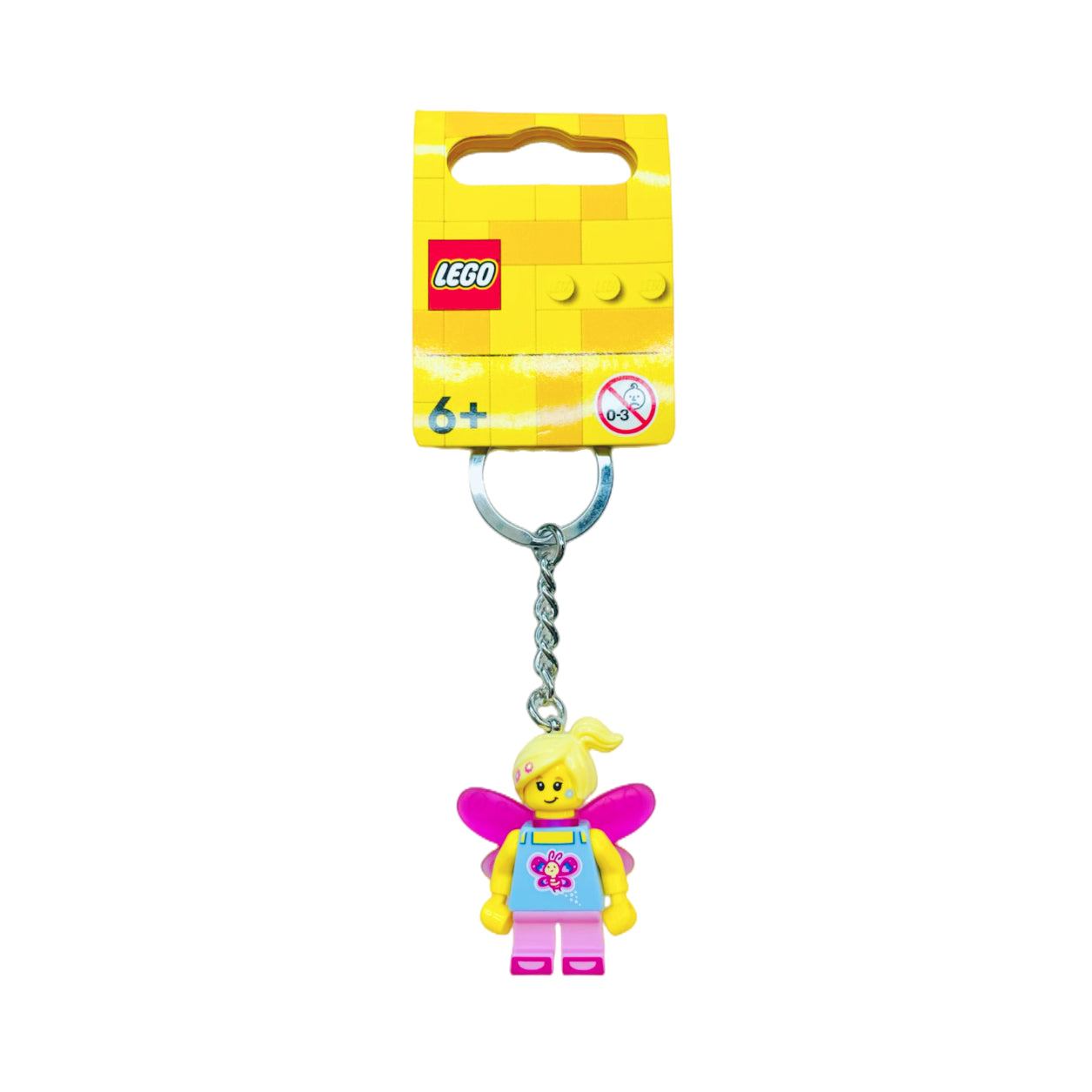LEGO Classic Butterfly Girl Keychain (853795)