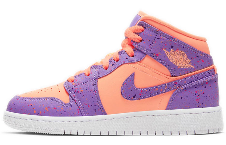 Air Jordan 1 Mid "Atomic Pulse" o'smirlar uchun krossovkalar