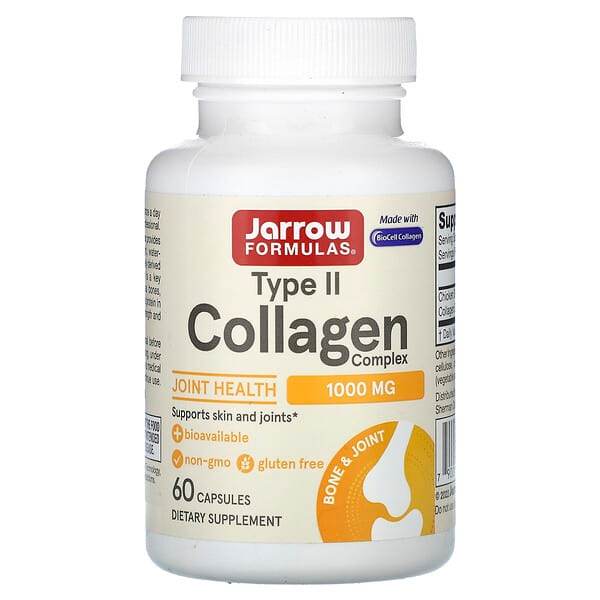 БАД Jarrow Formulas, комплекс коллагенов типа II, 60 капсул - Boxette Shop