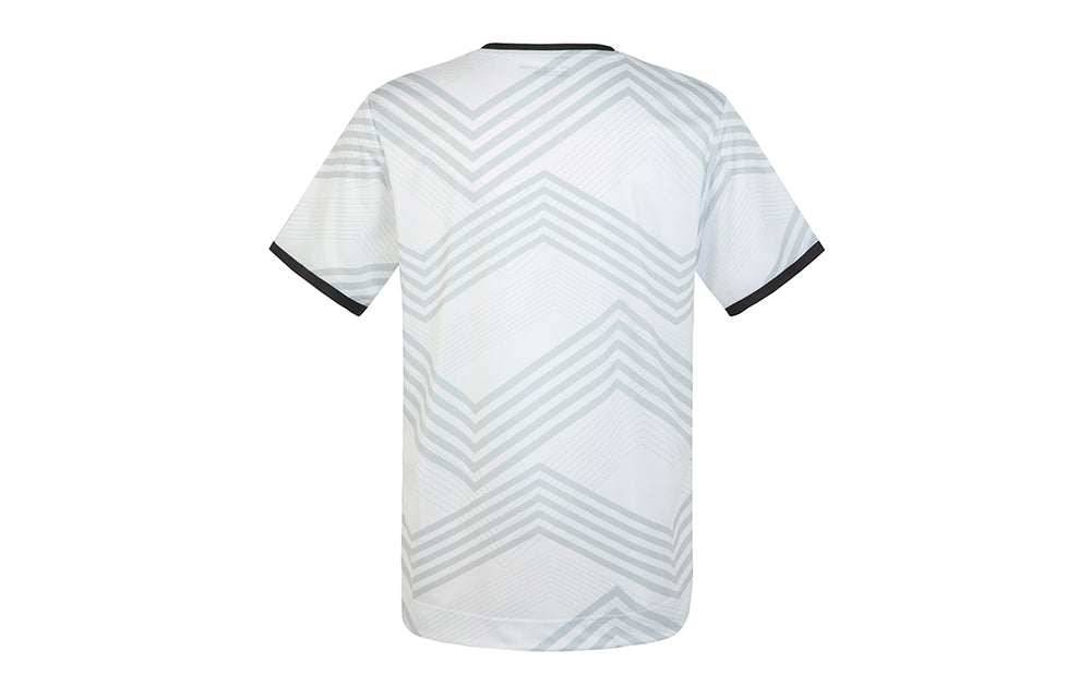 Футболка с коротким рукавом under armour training jersey stripe quick dry straight t-shirt мужская и женская белая