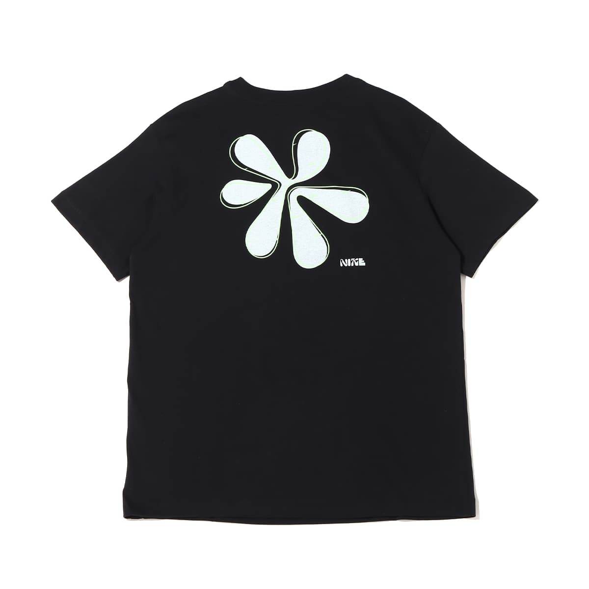 Nike american retro letter logo print casual round neck pullover short sleeve t-shirt women's black