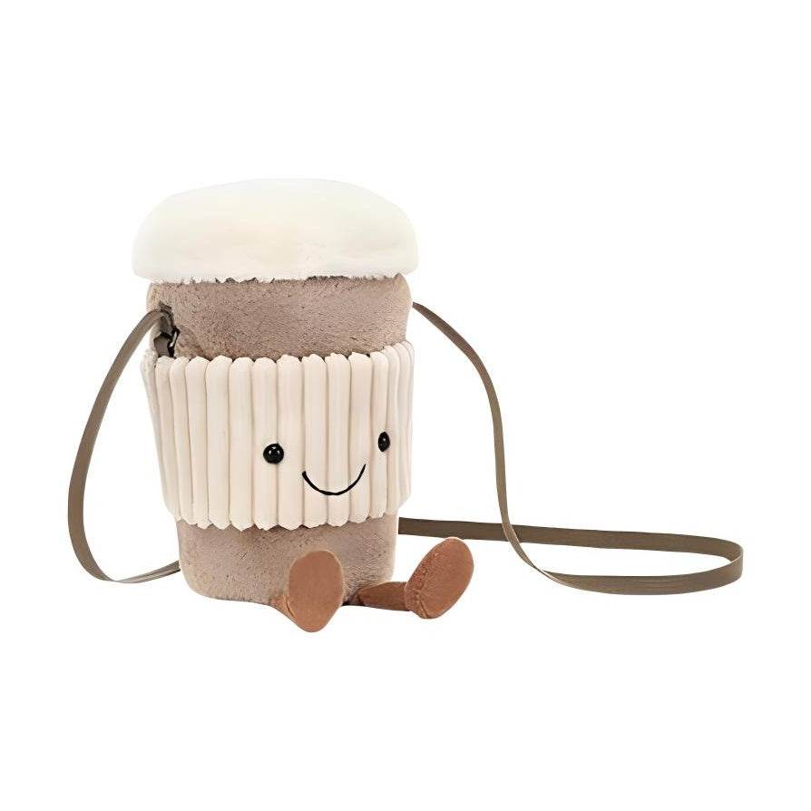 Мягкая игрушка Jellycat Fun Stuff — Кофейная кружка сумка - Boxette Shop