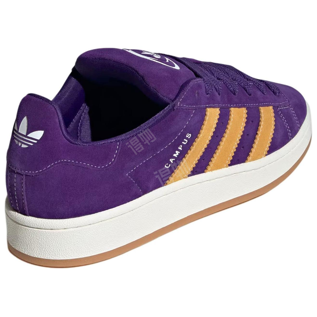 Adidas originals campus 00s замшевая кожа удобные и стильные бордшорты с низким верхом мужские фиолетовые