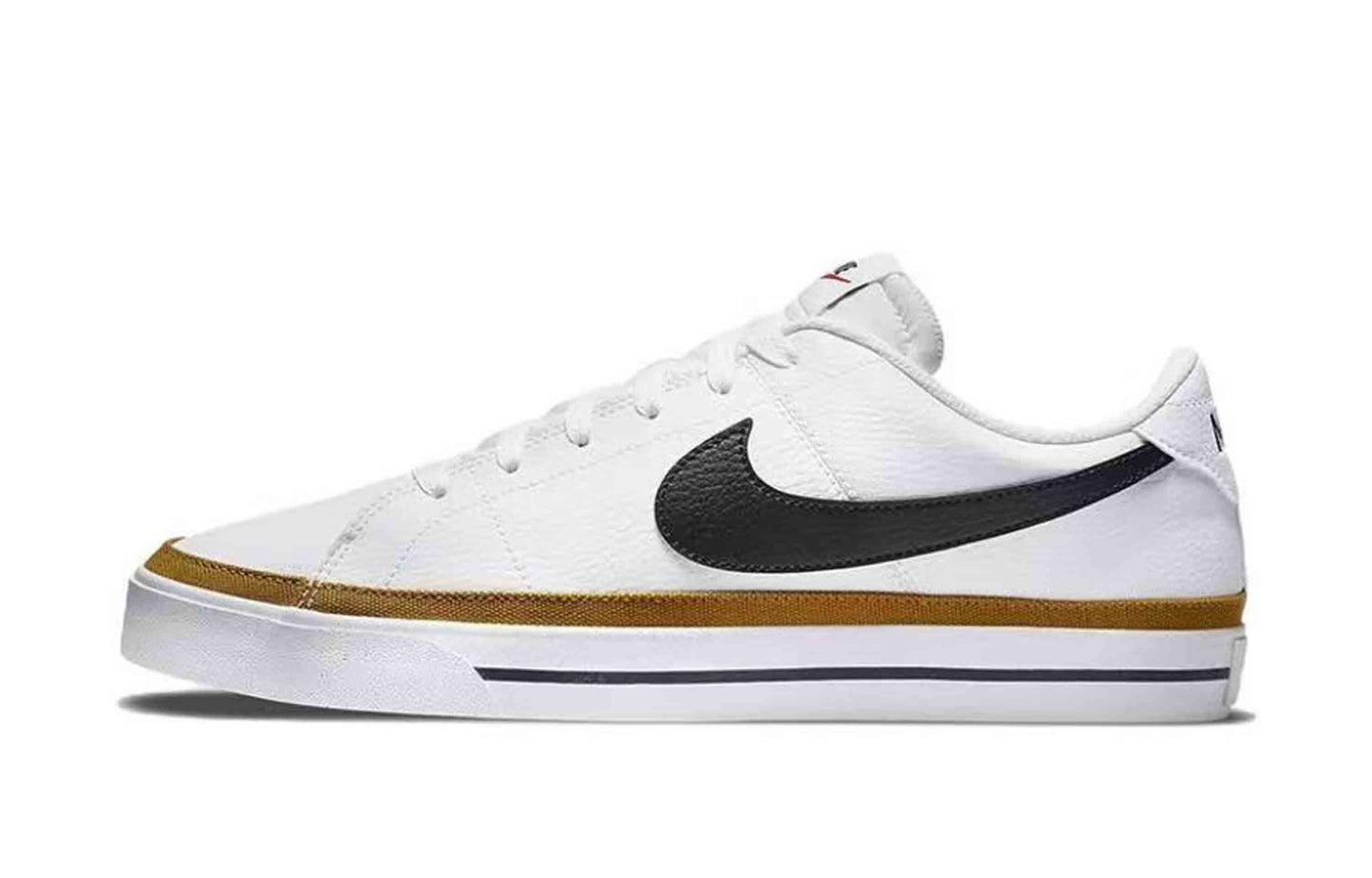 【кроссовки на заказ】nike court legacy кожаные удобные обтянутые износостойкие низкие верхние кроссовки мужские и женские темно-серые