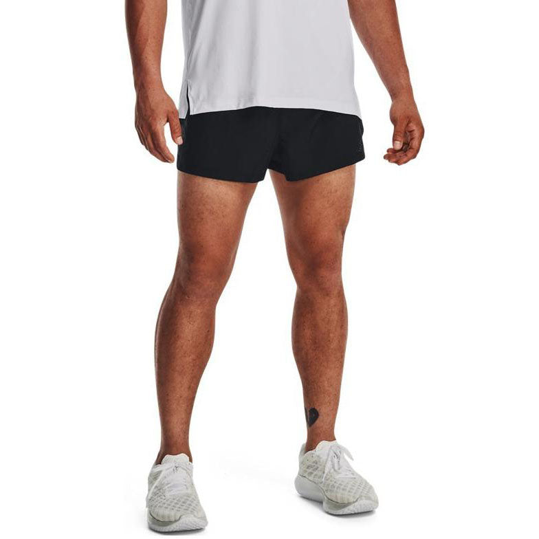 Спортивные шорты для бега under armour launch performance under armour solid short мужские черные