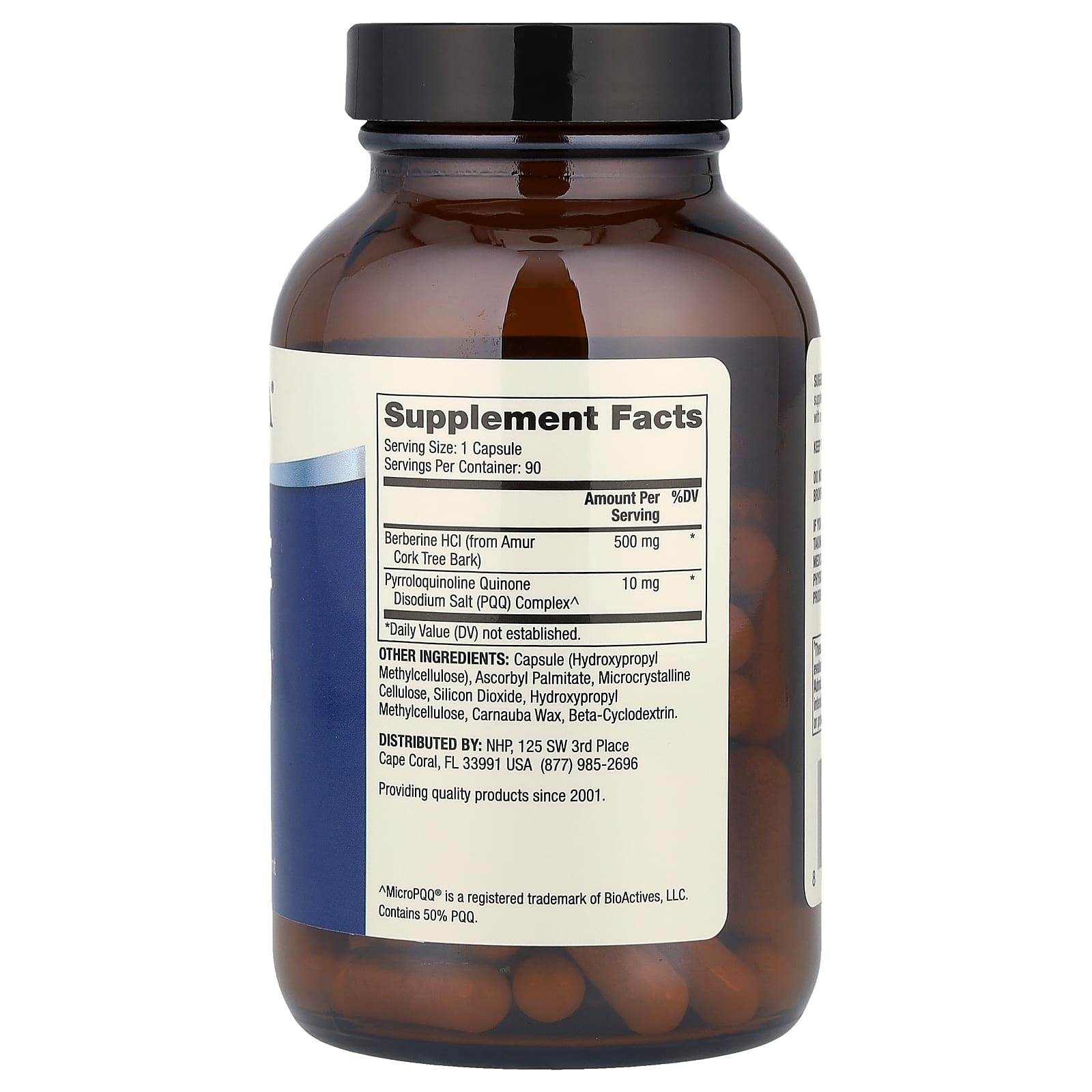 Пищевая добавка Dr. Mercola Berberine and MicroPPQ - Boxette Shop