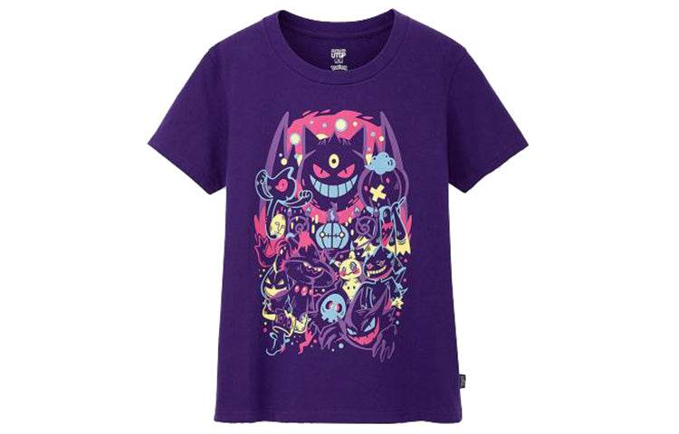 Футболка женская Uniqlo X Pokemon Pokémon Gengi - Boxette Shop