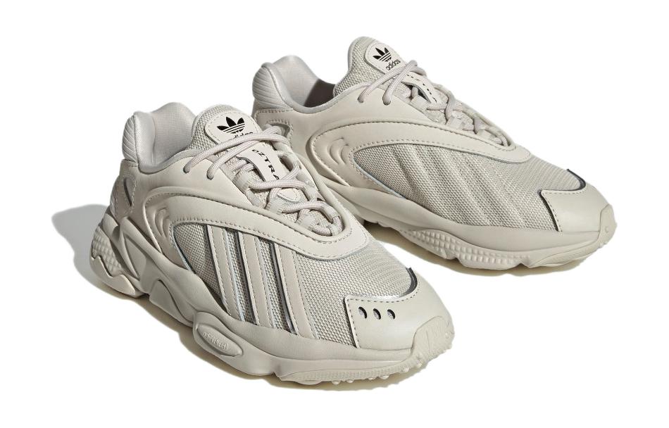 Adidas originals oztral спортивная удобная универсальная детская повседневная обувь серого цвета