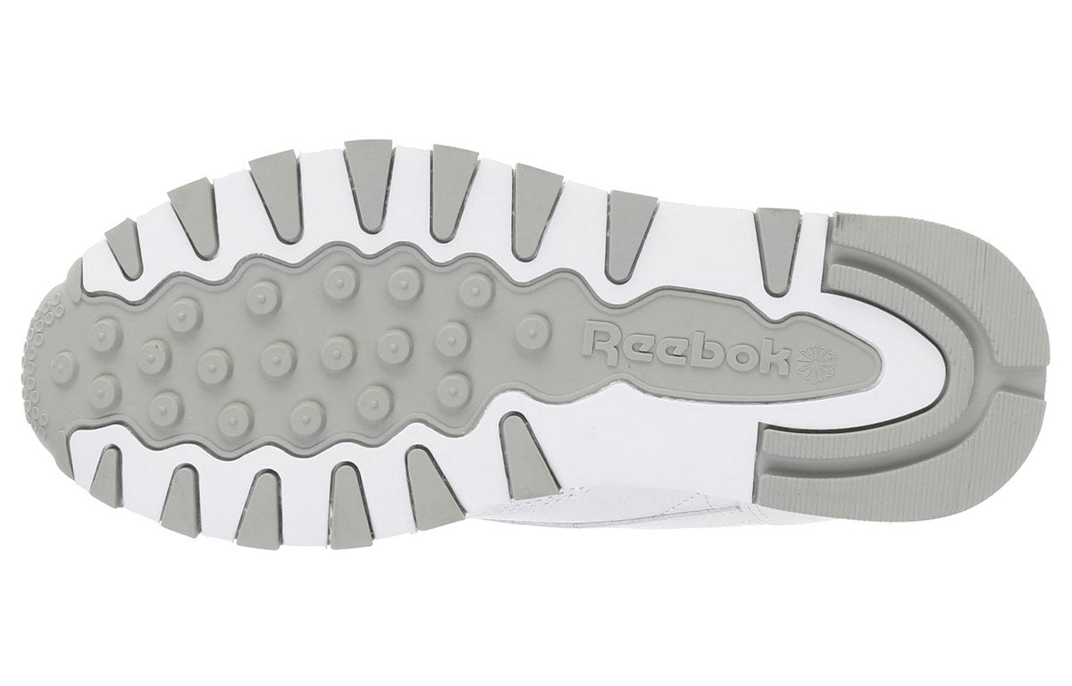 Reebok klassik teri retro tasodifiy krossovkalari past ustki krossovkalar oq