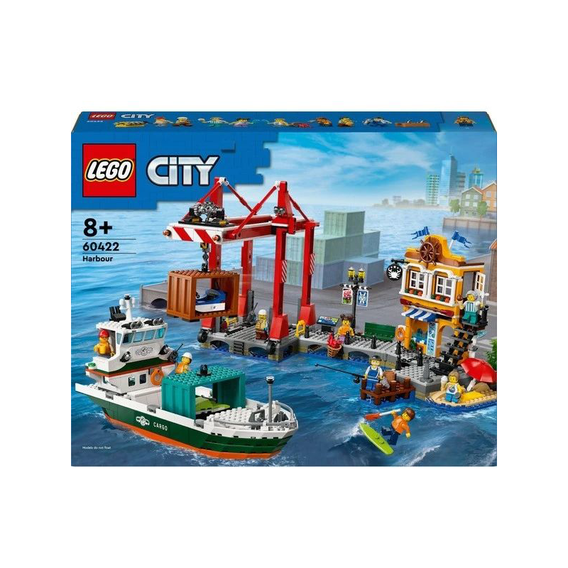 LEGO bandargohi va yuk kemasi (60422)