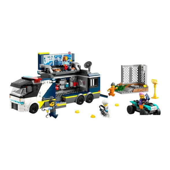 LEGO shahar politsiyasi qo'mondonligi mashinasi (60418)