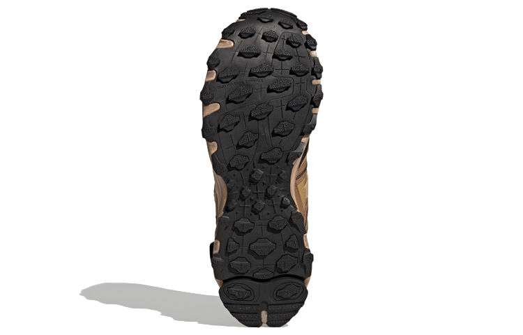 Adidas originals hyperturf gaiter outdoor functional shock absorbing slip resistant wear-resistant low top walking shoes men's and women's brown